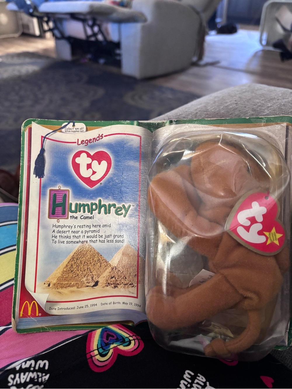 Ty Humphrey Camel Plush - Brown